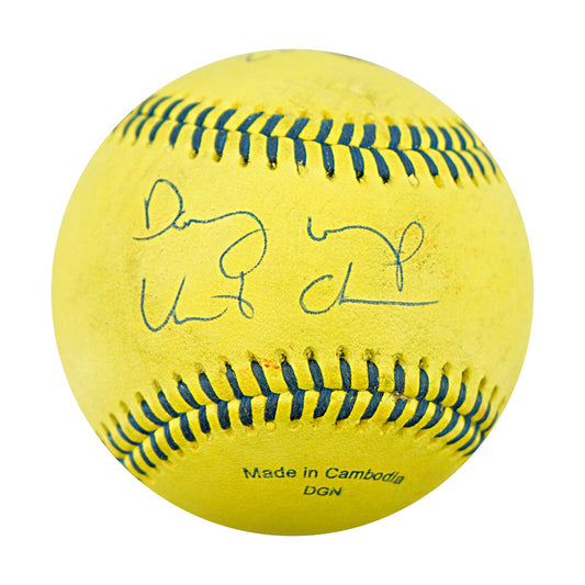 Vincent Chapman Savannah Bananas Autographed Inscribed Official Banana Ball 2.28.26 FSU Tallahassee Florida