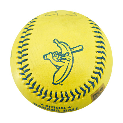 Vincent Chapman Savannah Bananas Autographed Inscribed Official Banana Ball 2.28.26 FSU Tallahassee Florida