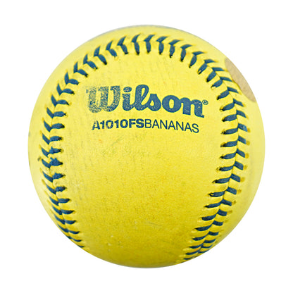 Vincent Chapman Savannah Bananas Autographed Inscribed Official Banana Ball 2.28.26 FSU Tallahassee Florida