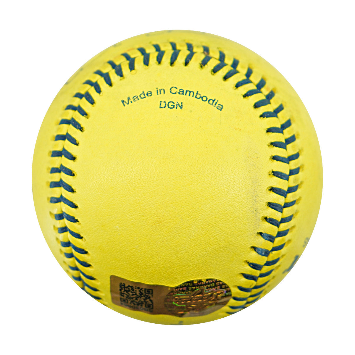 Vincent Chapman Savannah Bananas Autographed Inscribed Official Banana Ball 2.28.26 FSU Tallahassee Florida