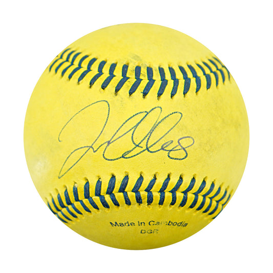 Jackson Olson Savannah Bananas Autographed Inscribed Official Banana Ball 2.28.26 FSU Tallahassee Florida