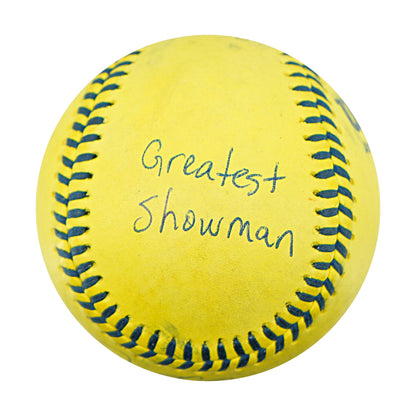 Jackson Olson Savannah Bananas Autographed Inscribed Official Banana Ball 2.28.26 FSU Tallahassee Florida