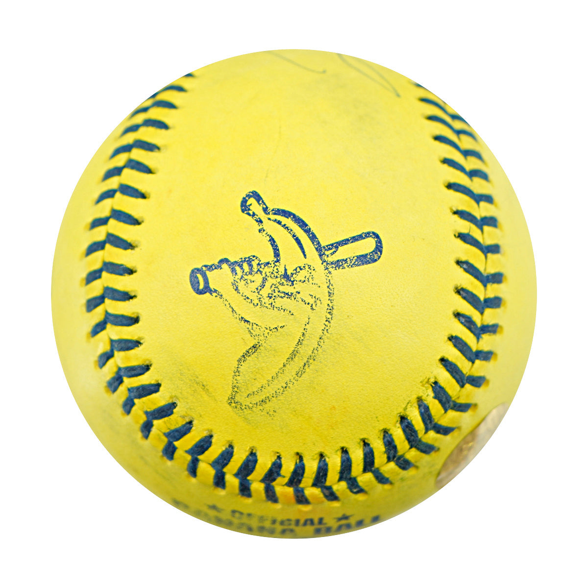 Jackson Olson Savannah Bananas Autographed Inscribed Official Banana Ball 2.28.26 FSU Tallahassee Florida