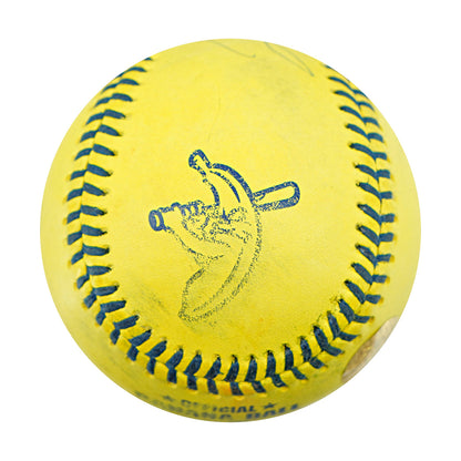 Jackson Olson Savannah Bananas Autographed Inscribed Official Banana Ball 2.28.26 FSU Tallahassee Florida