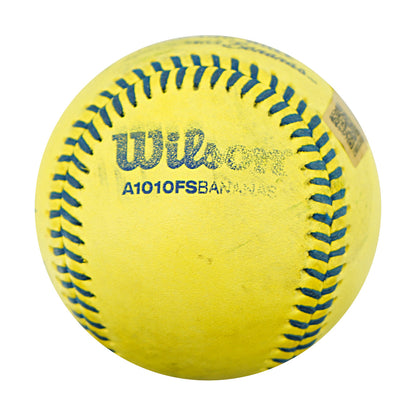 Jackson Olson Savannah Bananas Autographed Inscribed Official Banana Ball 2.28.26 FSU Tallahassee Florida