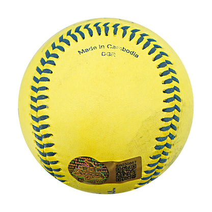 Jackson Olson Savannah Bananas Autographed Inscribed Official Banana Ball 2.28.26 FSU Tallahassee Florida