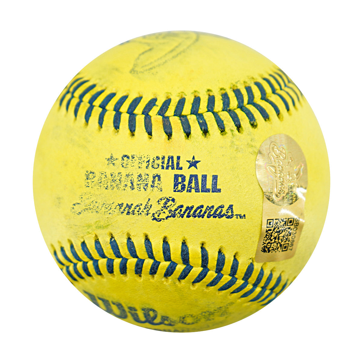 Jackson Olson Savannah Bananas Autographed Inscribed Official Banana Ball 2.28.26 FSU Tallahassee Florida