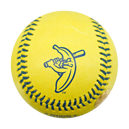 Bill Leroy Savannah Bananas Autographed Inscribed Official Banana Ball 2.28.26 FSU Tallahassee Florida