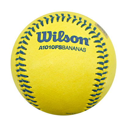 Bill Leroy Savannah Bananas Autographed Inscribed Official Banana Ball 2.28.26 FSU Tallahassee Florida