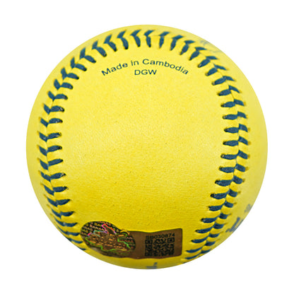 Bill Leroy Savannah Bananas Autographed Inscribed Official Banana Ball 2.28.26 FSU Tallahassee Florida