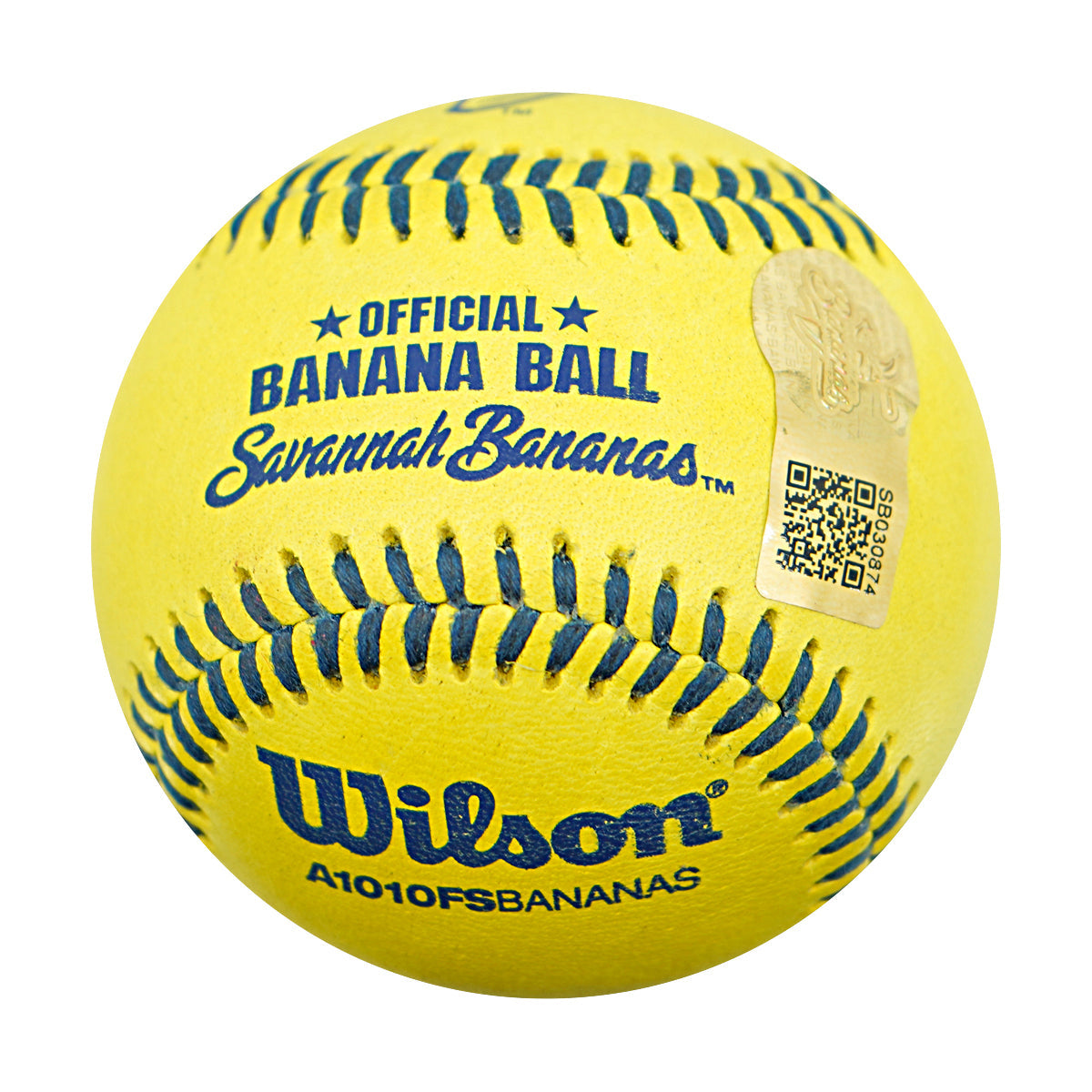 Bill Leroy Savannah Bananas Autographed Inscribed Official Banana Ball 2.28.26 FSU Tallahassee Florida