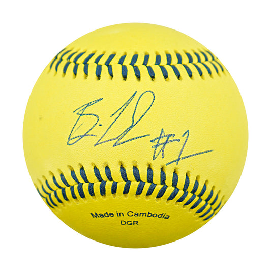 Bill Leroy Savannah Bananas Autographed Inscribed Official Banana Ball 2.28.26 FSU Tallahassee Florida