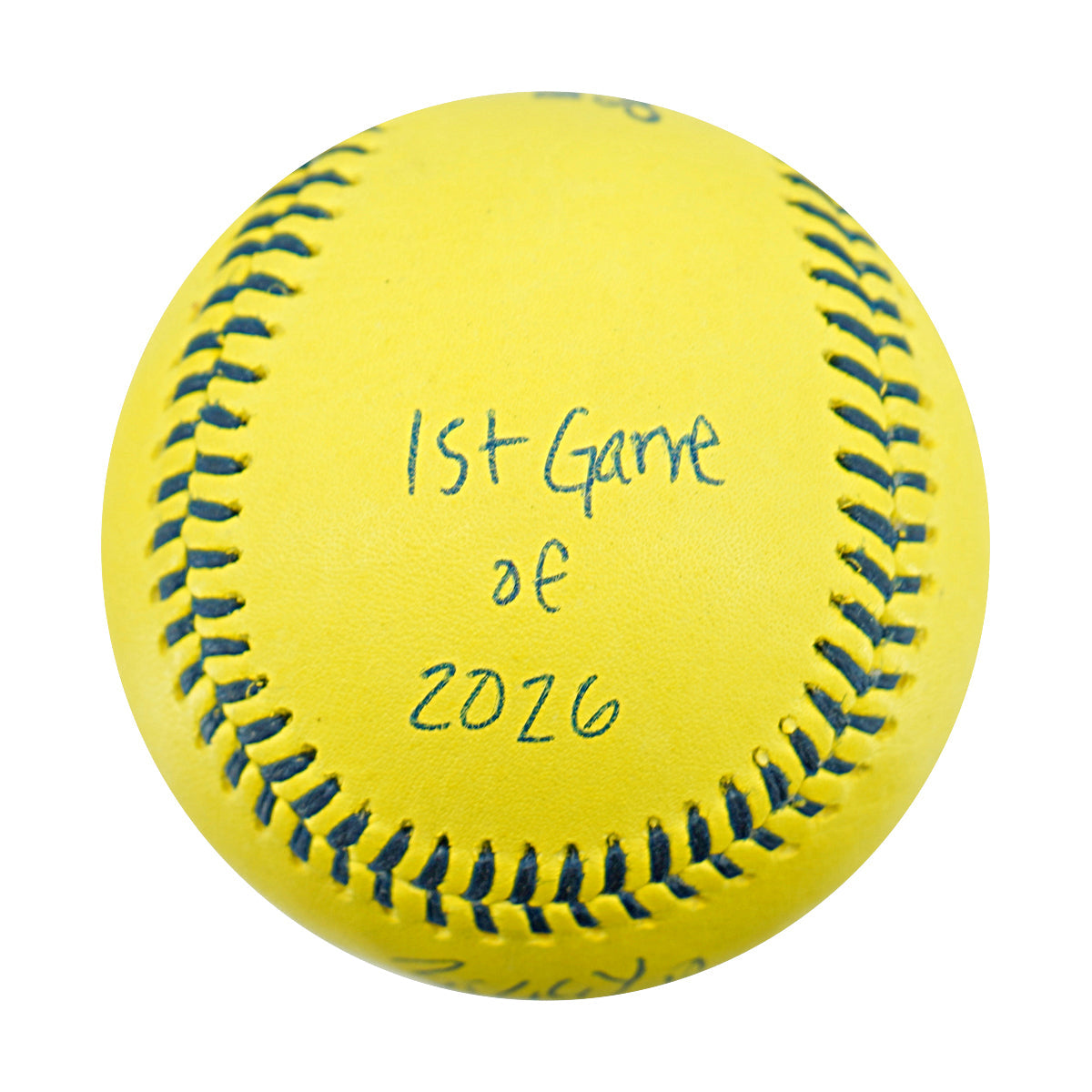 Alex Ziegler Savannah Bananas Autographed Inscribed Official Banana Ball 2.28.26 FSU Tallahassee Florida