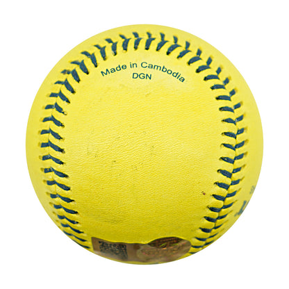 Alex Ziegler Savannah Bananas Autographed Inscribed Official Banana Ball 2.28.26 FSU Tallahassee Florida