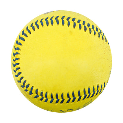 Bryce Grizzaffi Savannah Bananas Autographed Inscribed Game Used Banana Ball 3.14 Superdome New Orleans
