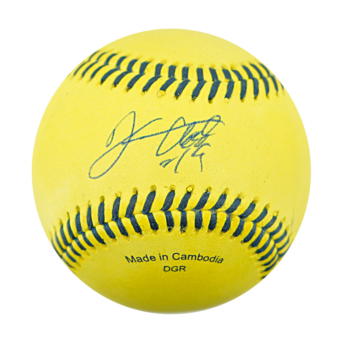 Dan Oberst Savannah Bananas Autographed Official Banana Ball 3.14.26 Superdome, New Orleans