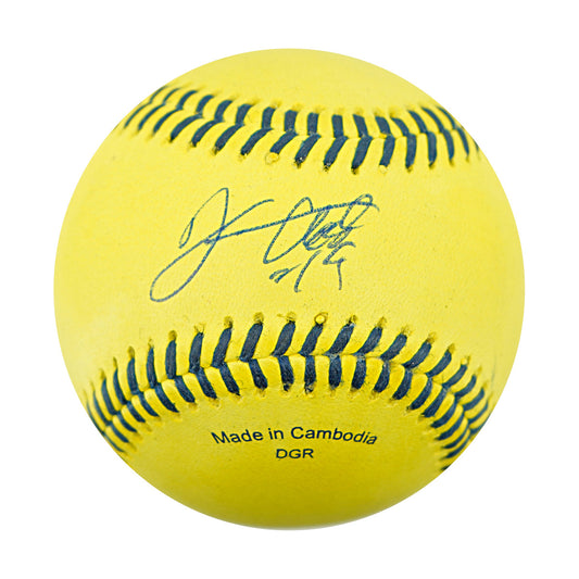 Dan Oberst Savannah Bananas Autographed Official Banana Ball 3.14.26 Superdome, New Orleans
