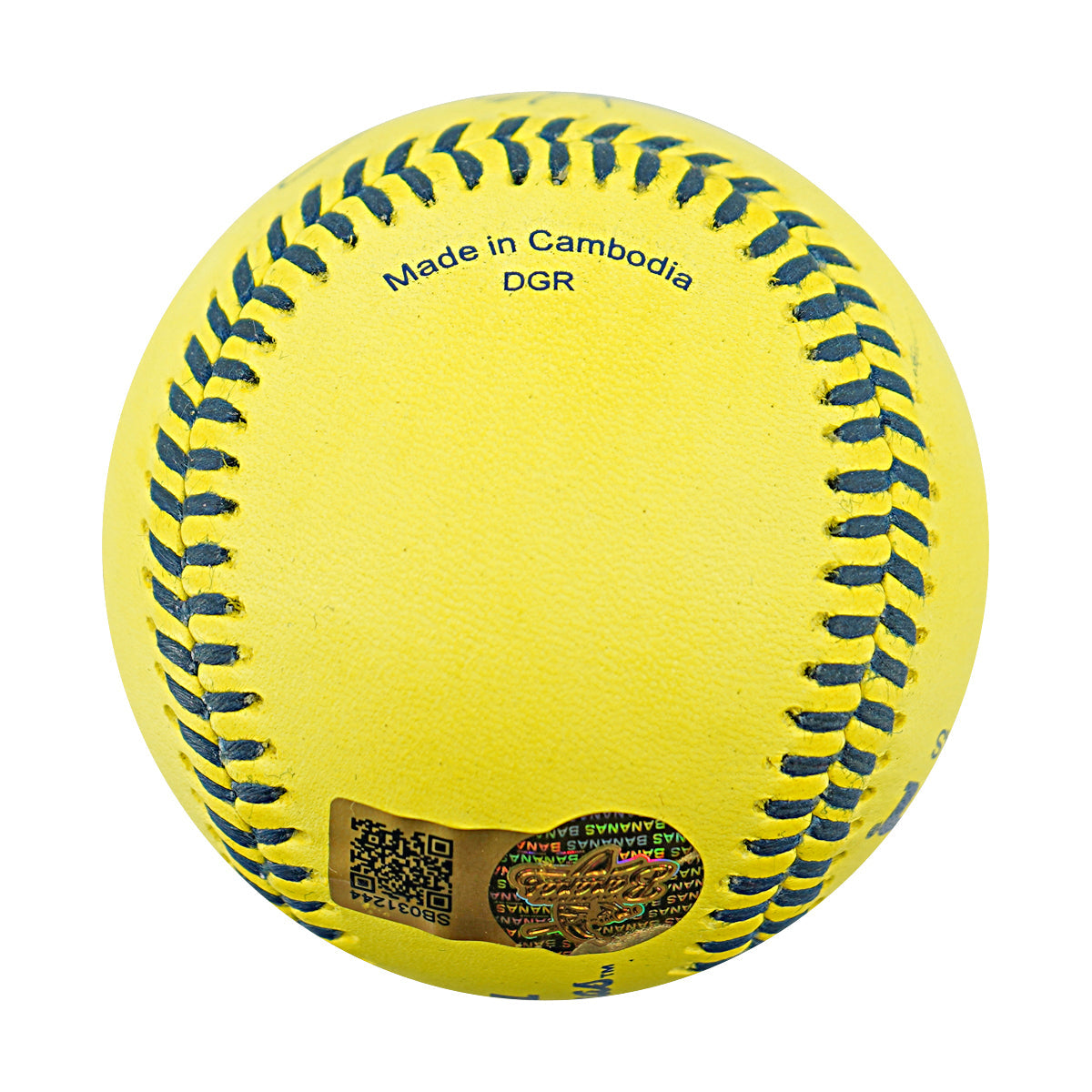 Dan Oberst Savannah Bananas Autographed Official Banana Ball 3.14.26 Superdome, New Orleans