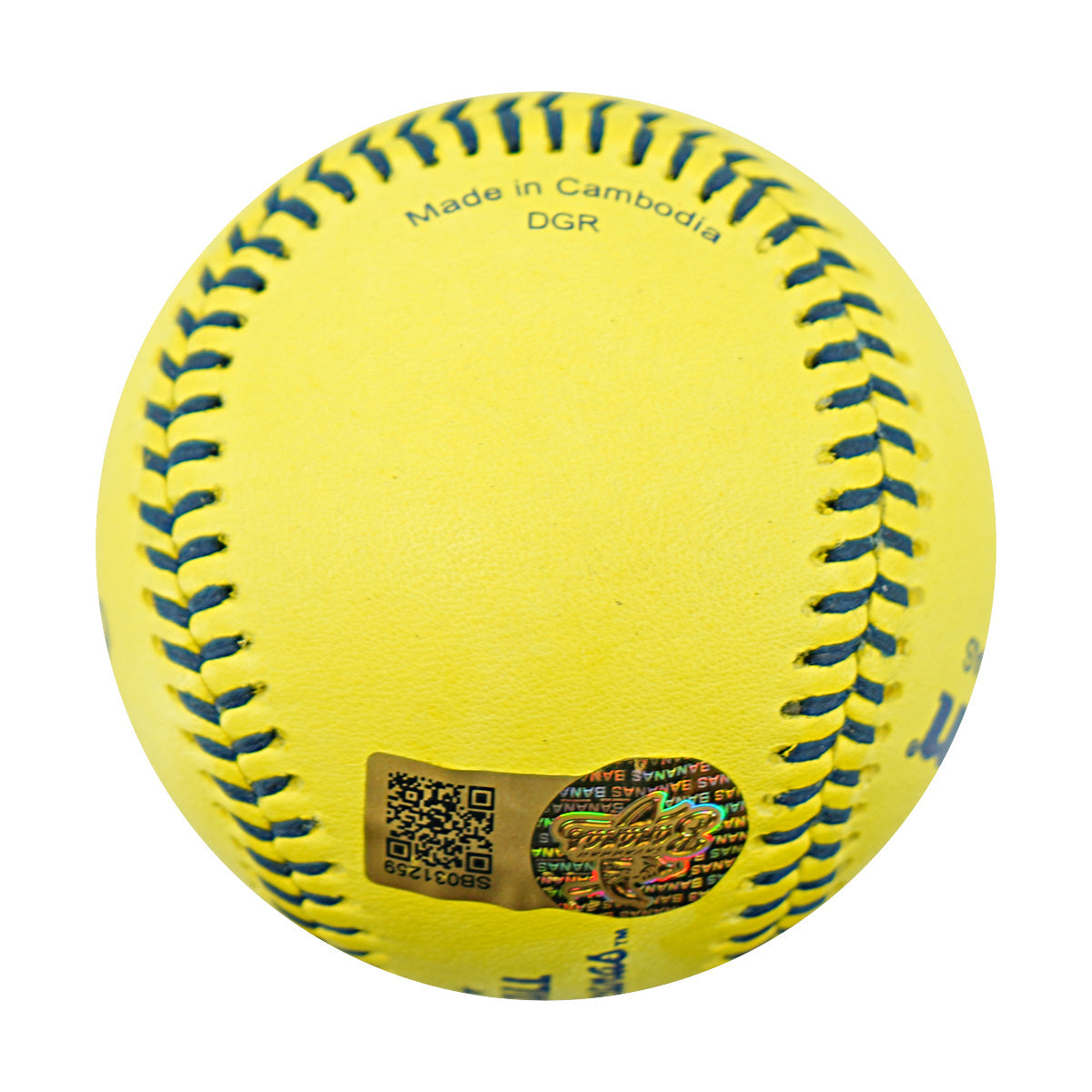 Robb Herrelson AKA Old Man Savannah Bananas Autographed Game Used Banana Ball 3.14 Superdome New Orleans
