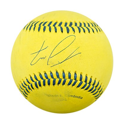 Ty Jackson Savannah Bananas Autographed Official Banana Ball 3.15.26 Superdome, New Orleans