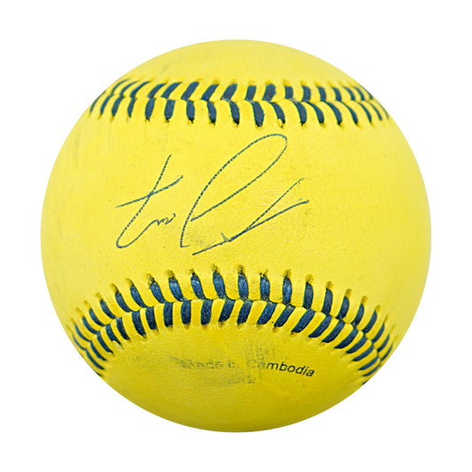Ty Jackson Savannah Bananas Autographed Official Banana Ball 3.15.26 Superdome, New Orleans