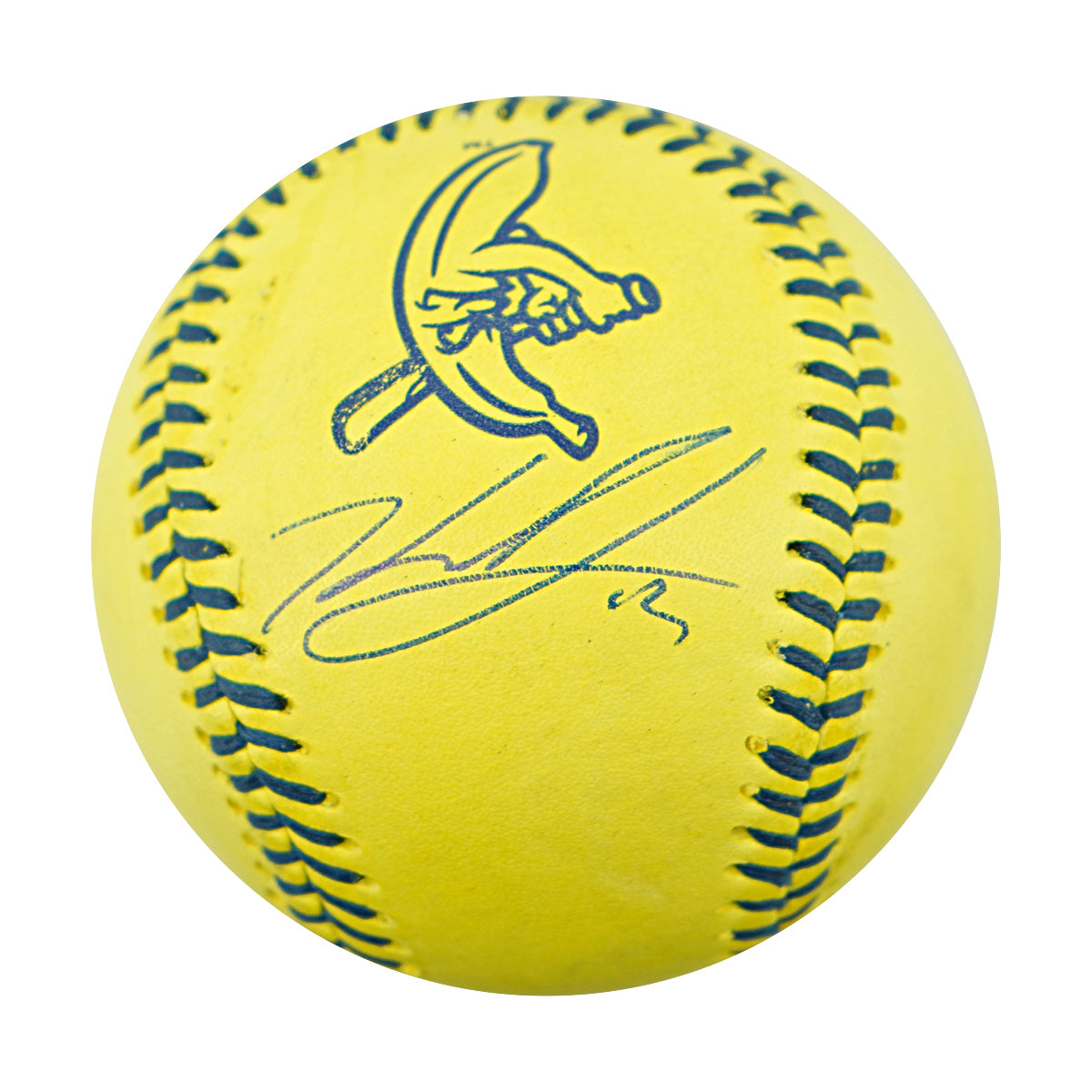Kyle Luigs Savannah Bananas Autographed Official Banana Ball 3.15.26 Superdome, New Orleans