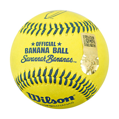 Dr Meadows Savannah Bananas Autographed Game Used Trick Play Banana Ball  3.15.26 Superdome New Orleans