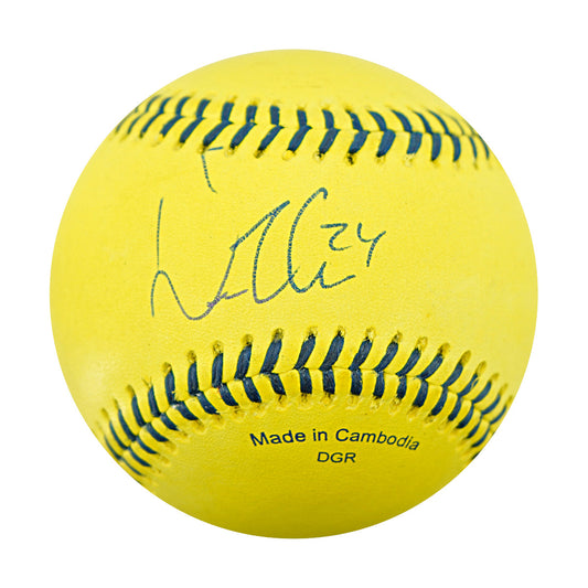 Derek Klena Savannah Bananas Autographed Official Banana Ball 3.15.26 Superdome New Orleans