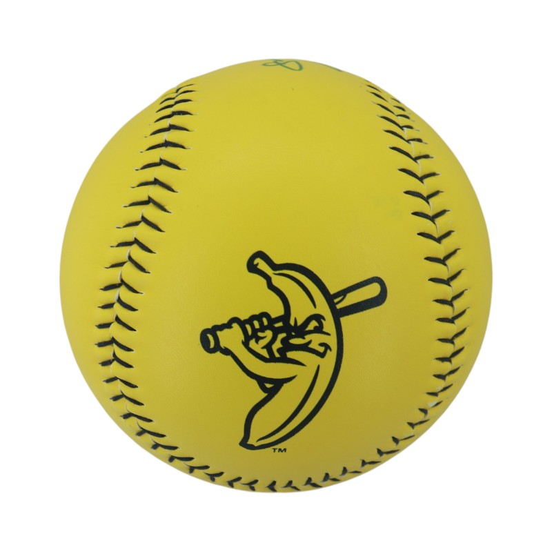 Jackson Olson Bananas Autographed Inscribed Oversized Banana Ball-2