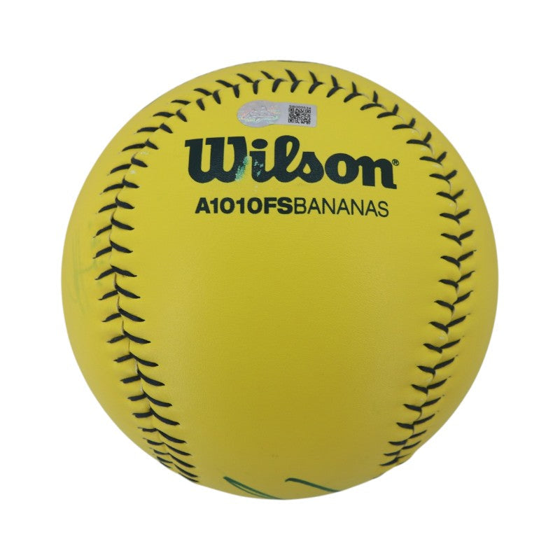 Jackson Olson Bananas Autographed Inscribed Oversized Banana Ball-1