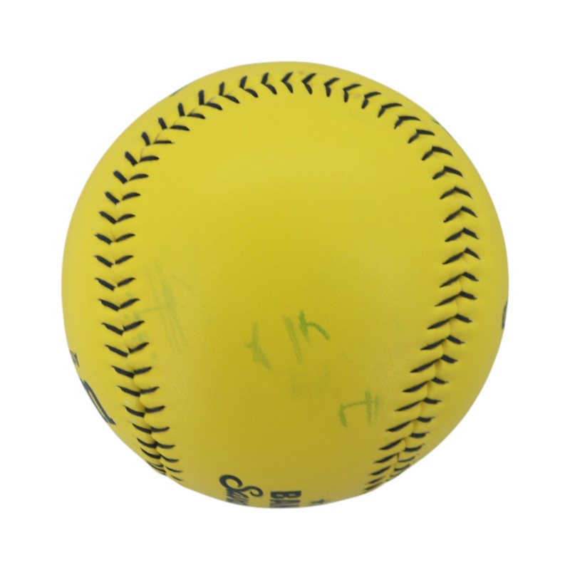 Jackson Olson Bananas Autographed Inscribed Oversized Banana Ball-1