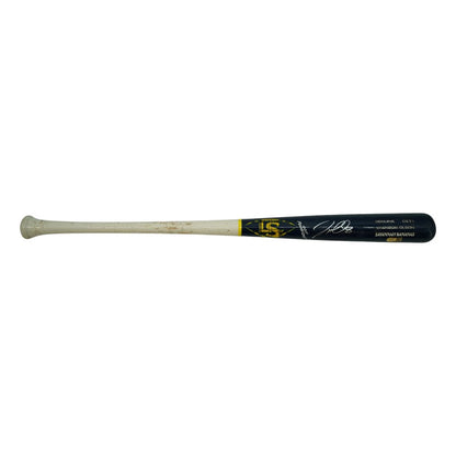 Jackson Olson Savannah Bananas Autographed Game Used LS Genuine C271 Bat