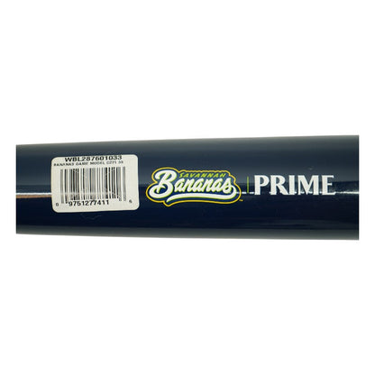 Jackson Olson Savannah Bananas Autographed LS Maple C271 Model Bat