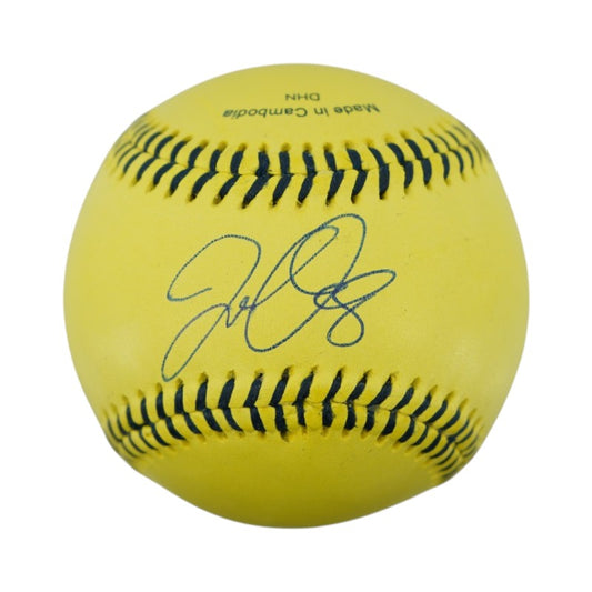Jackson Olson Savannah Bananas Autographed Official Banana Ball-2
