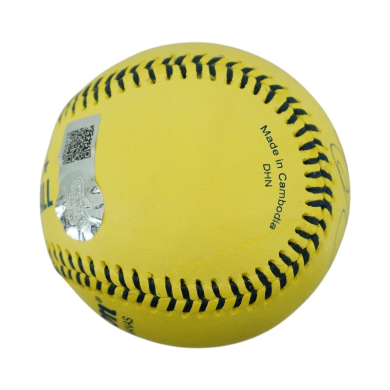Jackson Olson Savannah Bananas Autographed Official Banana Ball-2