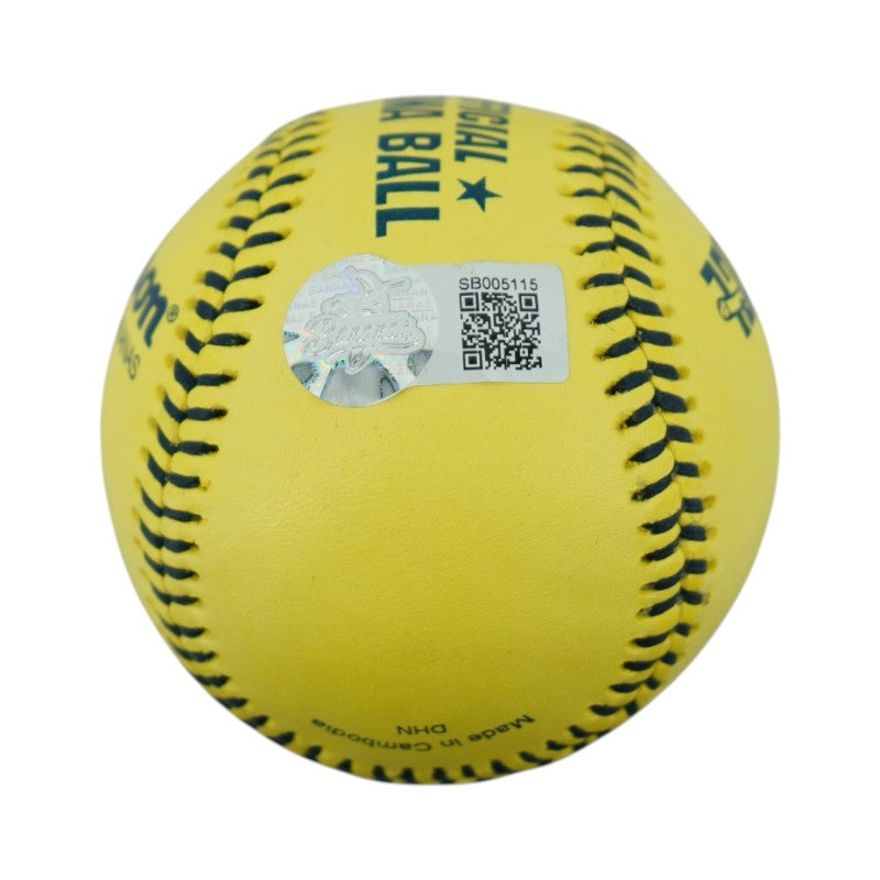 Jackson Olson Savannah Bananas Autographed Official Banana Ball-2