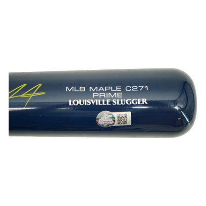 Kyle KJ Jackson Savannah Bananas Autographed LS Maple C271 Model Bat
