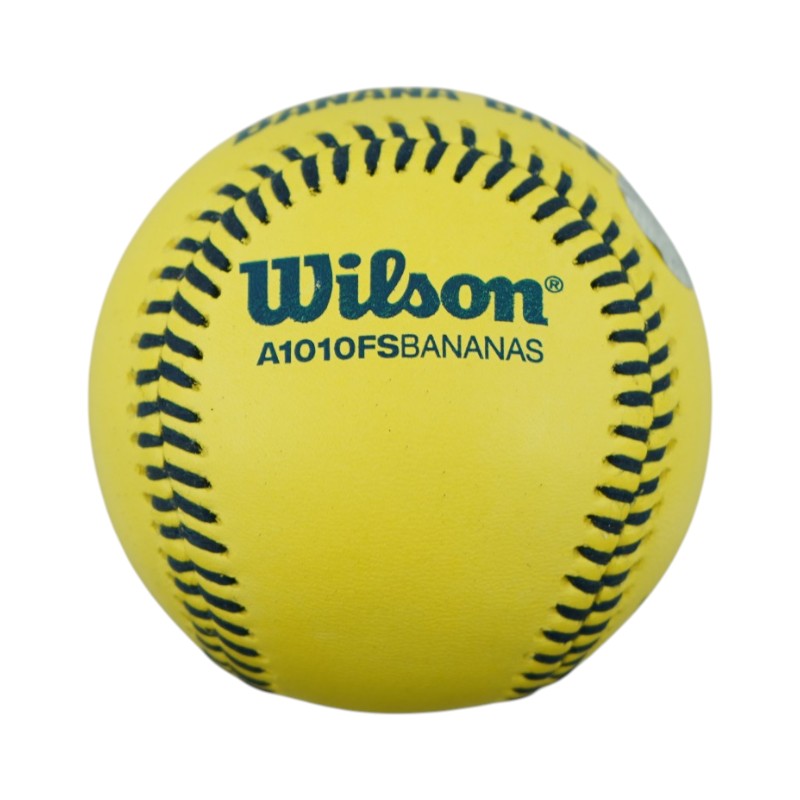 Kyle 'KJ' Jackson Savannah Bananas Autographed Official Banana Ball-2