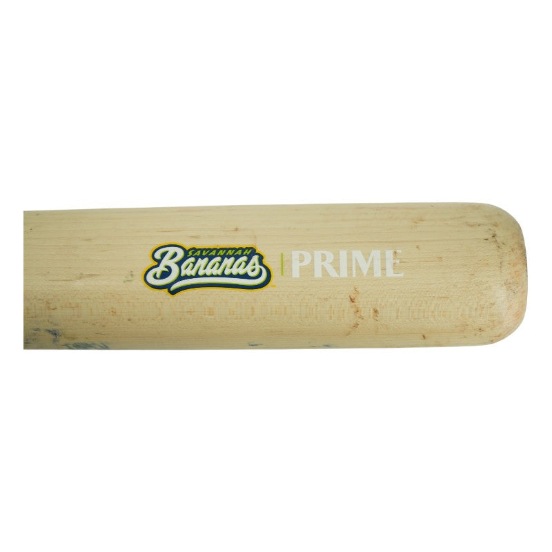 Reese Alexiades Savannah Bananas Autographed Game Used LS Genuine  I13M Bat