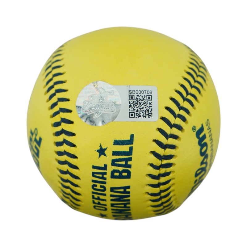 Robert Anthony 'RAC' Cruz Autographed Official Banana Ball