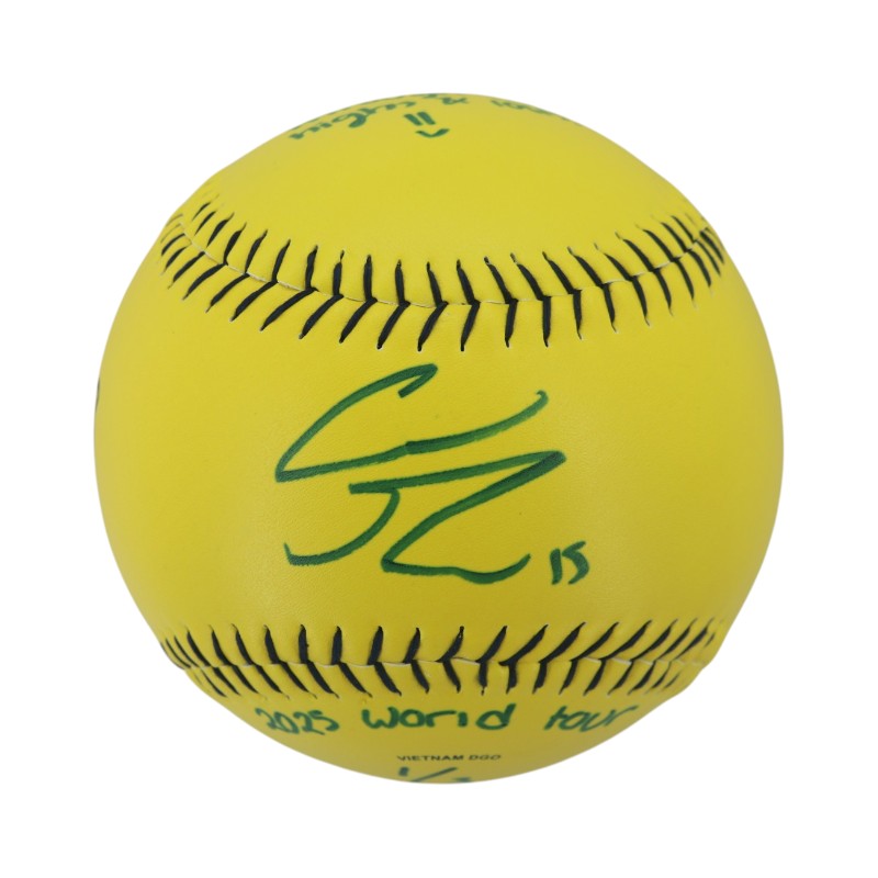 Robert Anthony Cruz Bananas Autographed Inscribed Oversized Official Banana Ball