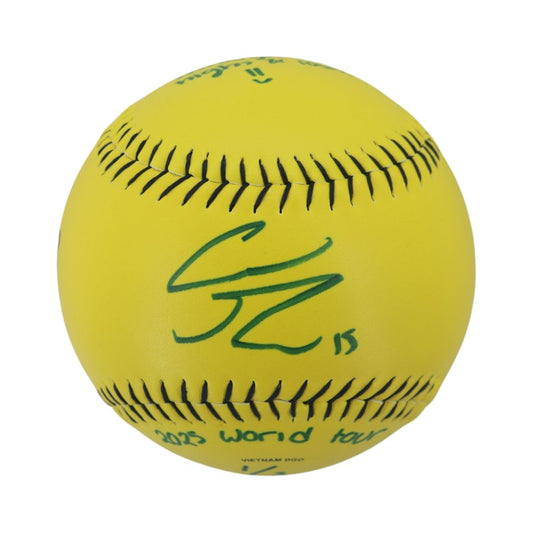 Robert Anthony Cruz Bananas Autographed Inscribed Oversized Official Banana Ball