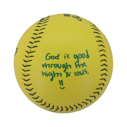 Robert Anthony Cruz Bananas Autographed Inscribed Oversized Official Banana Ball