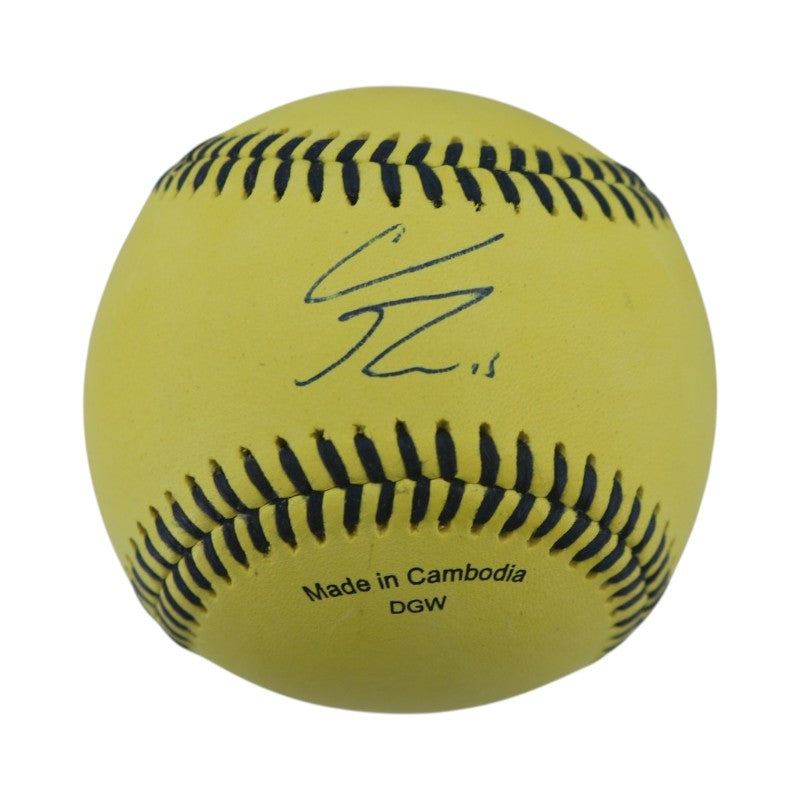 Robert Anthony Cruz Savannah Bananas Autographed Inscribed Official Banana Ball