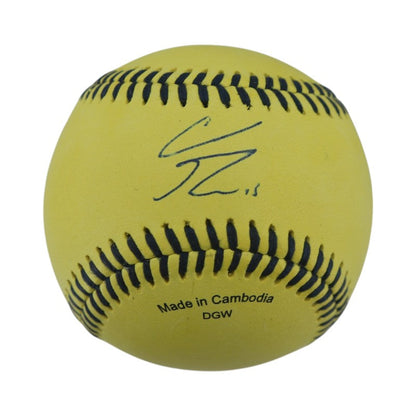 Robert Anthony Cruz Savannah Bananas Autographed Inscribed Official Banana Ball