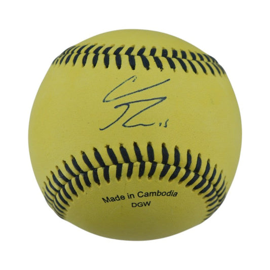 Robert Anthony Cruz Savannah Bananas Autographed Inscribed Official Banana Ball