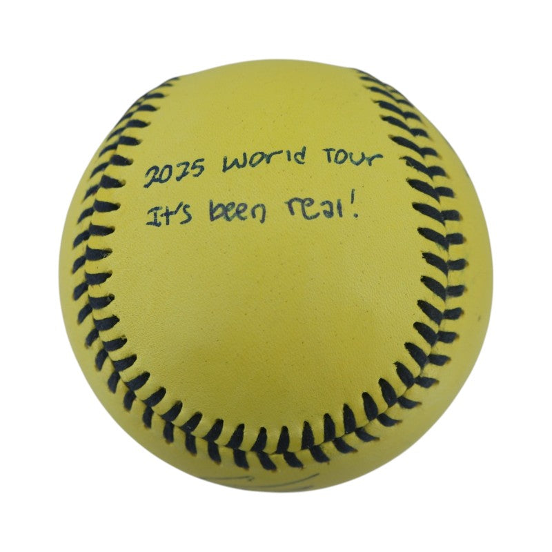 Robert Anthony Cruz Savannah Bananas Autographed Inscribed Official Banana Ball