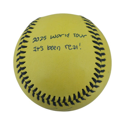 Robert Anthony Cruz Savannah Bananas Autographed Inscribed Official Banana Ball