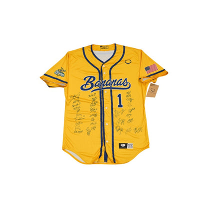 Savannah Bananas 2026 Team Signed Game Model Jersey