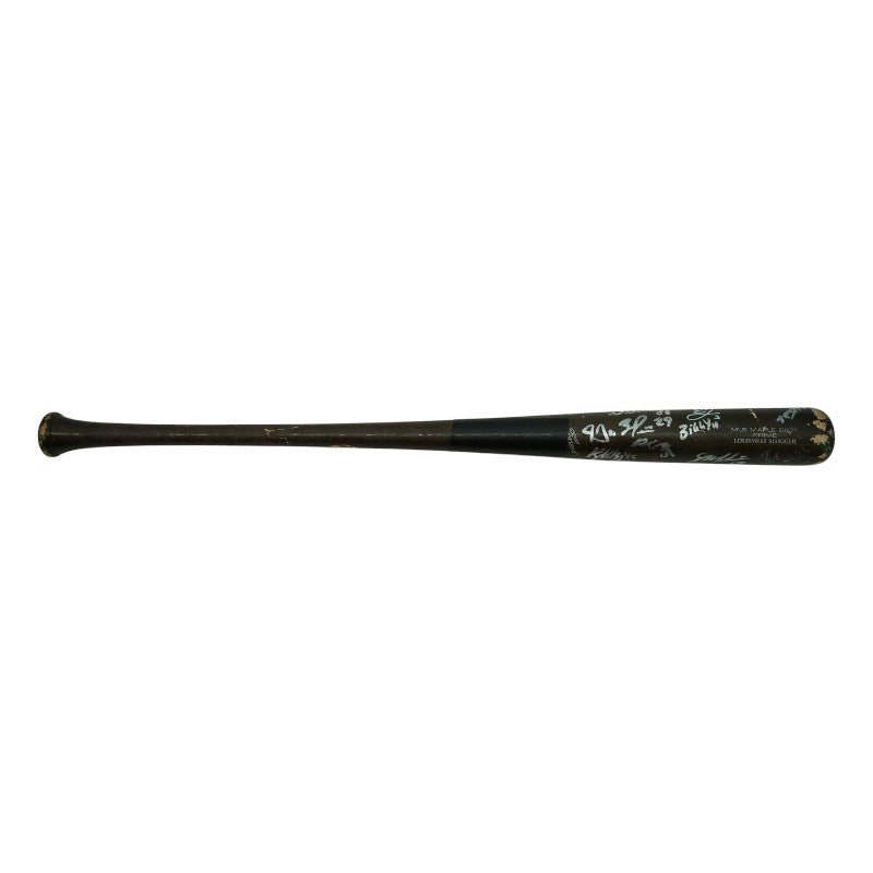 Savannah Bananas 2026 Team Signed Used LS Maple C271 Bat